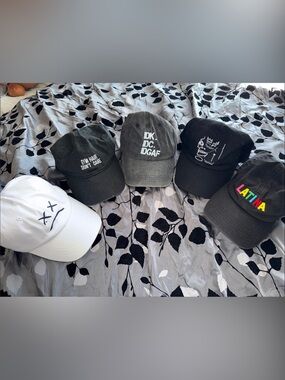 Casual Baseball Cap - Black, grey and white styles